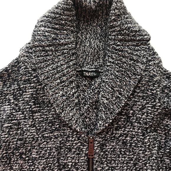 Aritzia TNA chunky salt and pepper sweater - Picture 1 of 7
